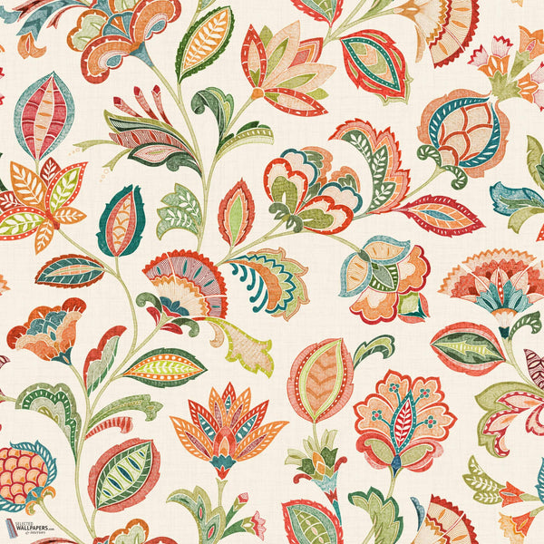 Chintz Tapete in Calendula von Coordonne