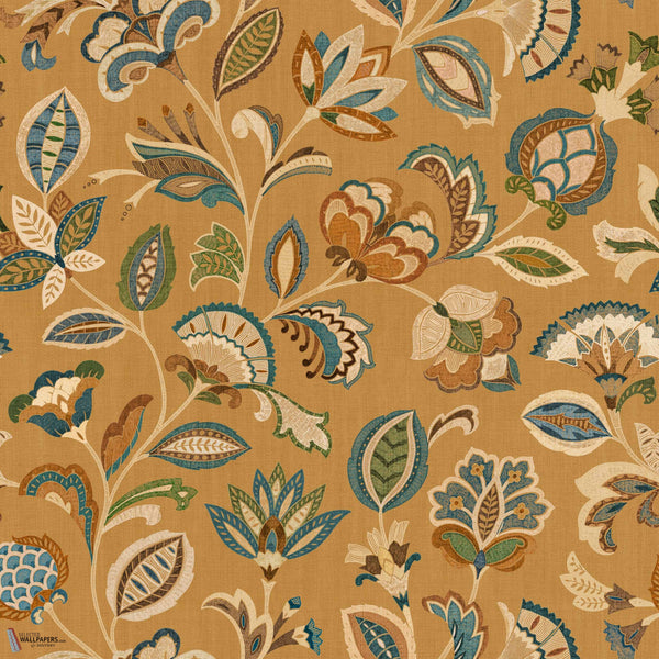 Chintz Tapete in Curry von Coordonne