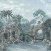 Colonial wallpaper in Blue by Coordonne