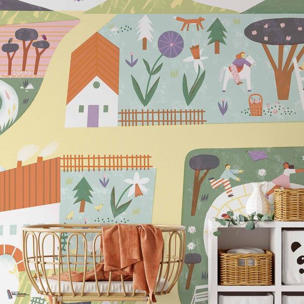 Country Joy behang van Coordonne