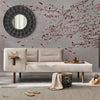 Eolia Metallics behang in Silver van Coordonne — interieur