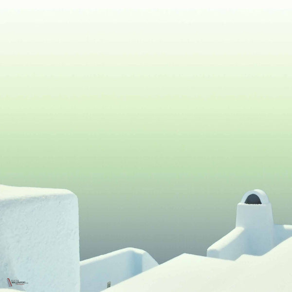 Formentor wallpaper in Green by Coordonne