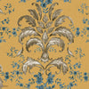 French Damask wallpaper in Mustard by Coordonne