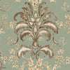 French Damask wallpaper in Sage by Coordonne