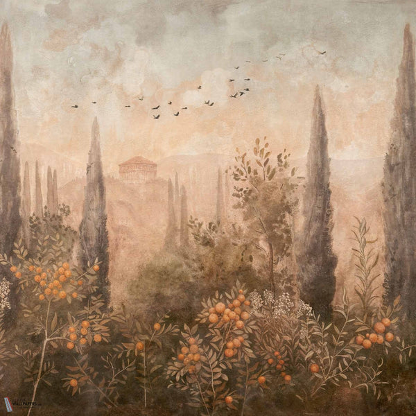 Frutetto wallpaper in Autumn by Coordonne