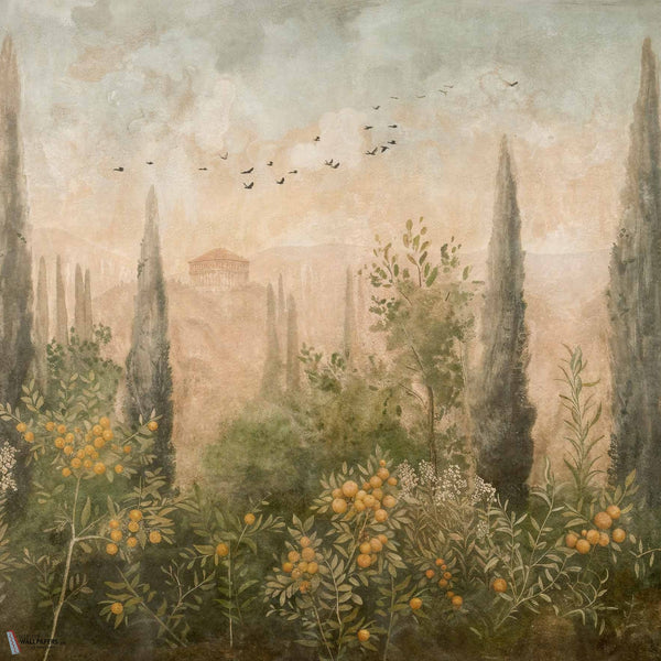 Frutetto wallpaper in Summer by Coordonne