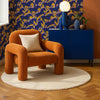Galope wallpaper in Golden by Coordonne — interior