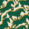 Galope wallpaper in Kumquat by Coordonne