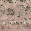 Garzas wallpaper in Rose by Coordonne
