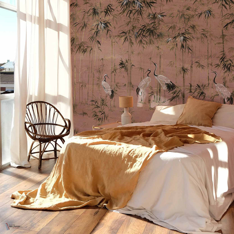 Garzas Textile papier peint en Nude de Coordonne — intérieur