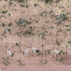 Garzas Textile wallpaper in Nude by Coordonne