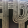 Gatsby Metallics behang in Black van Coordonne