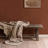 Interwoven behang in Clay van Coordonne — interieur