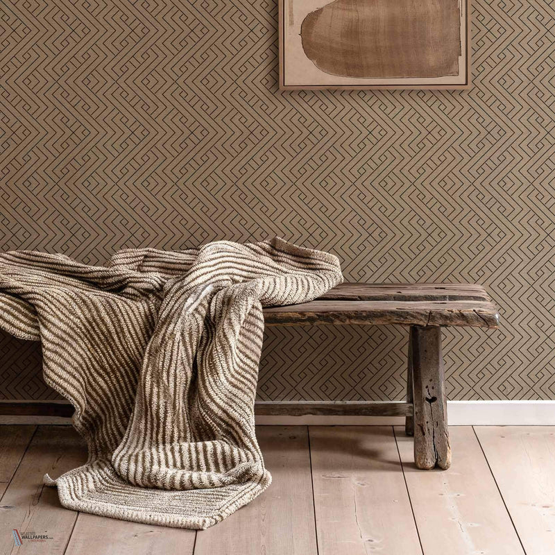 Interwoven Tapete in Mole von Coordonne — Interieur