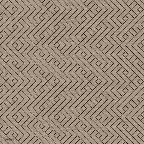 Interwoven behang in Mole van Coordonne