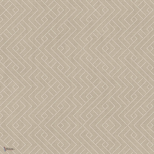 Interwoven behang in Stone van Coordonne