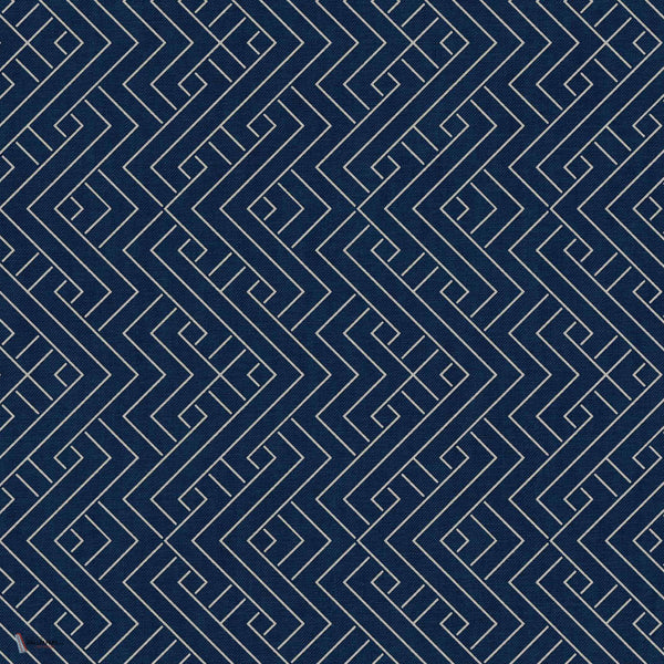 Interwoven behang in Ultramarine van Coordonne