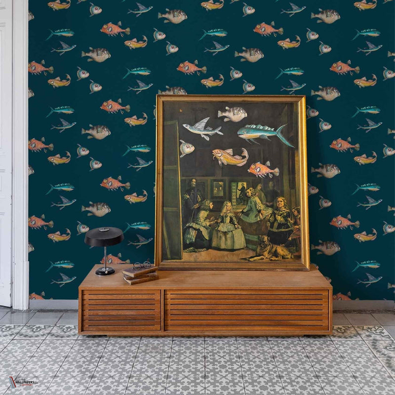 Joana Santamans - Peces Santamans wallpaper by Coordonne