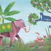 Jungle Friends Tapete in Glacier von Coordonne