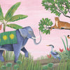 Jungle Friends Tapete in Peach von Coordonne