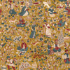 Kalamkari Tapete in Curry von Coordonne