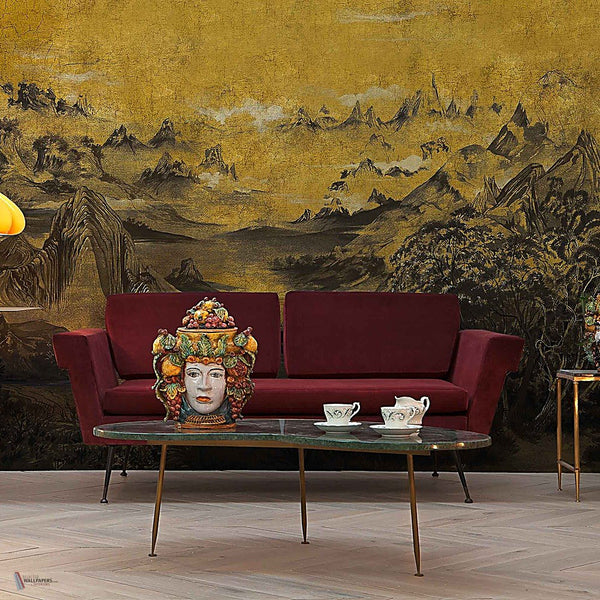 Kami behang in Chai van Coordonne — interieur