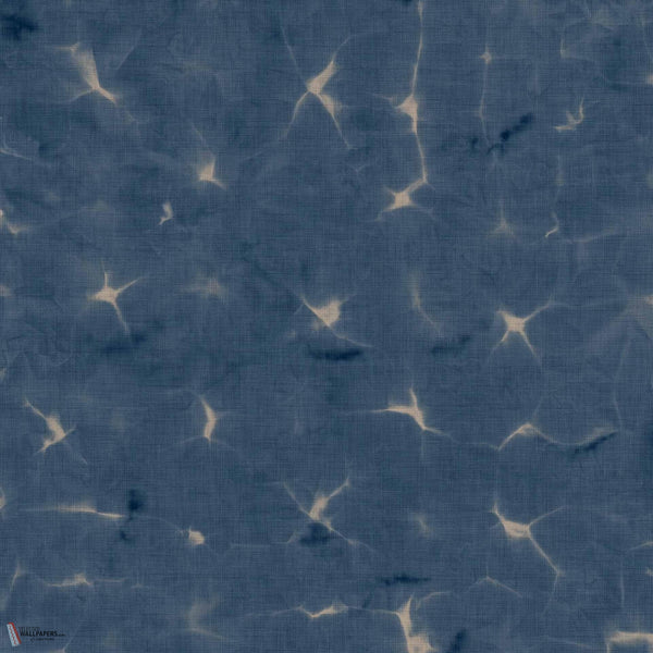 Kanoko wallpaper in Indigo by Coordonne