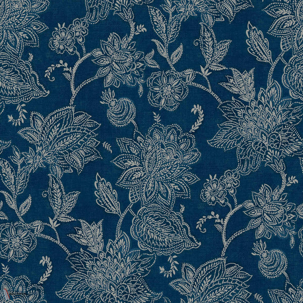 Kashmir Tapete in Indigo von Coordonne