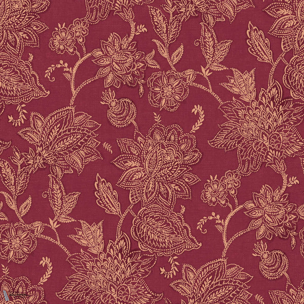 Kashmir Tapete in Vermillion von Coordonne