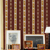 Kente Tapete in Wine von Coordonne