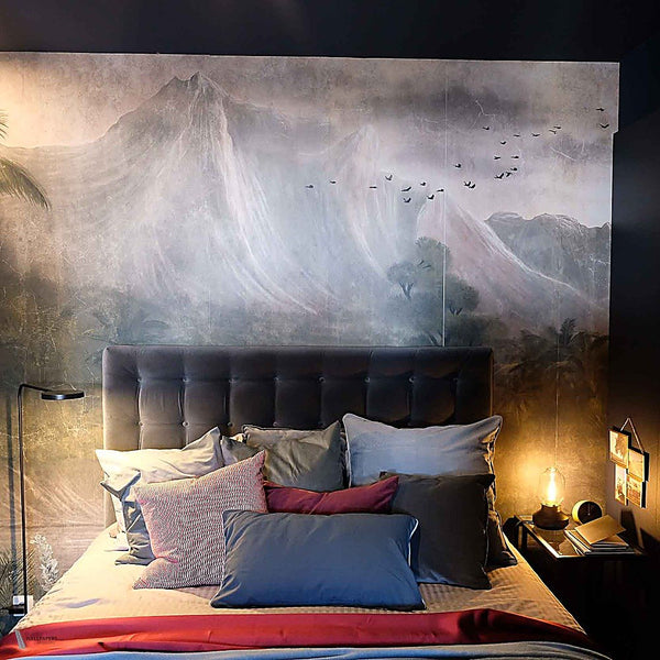 Kodo behang in Chia seed van Coordonne — interieur