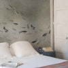 Koi Metallics Tapete in Silver von Coordonne — Interieur