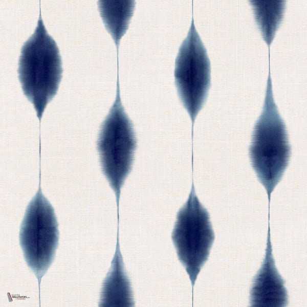 Kumo wallpaper in Indigo by Coordonne
