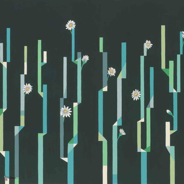 La Bien Querida - Flor de Cactus Tapete in Noche von Coordonne