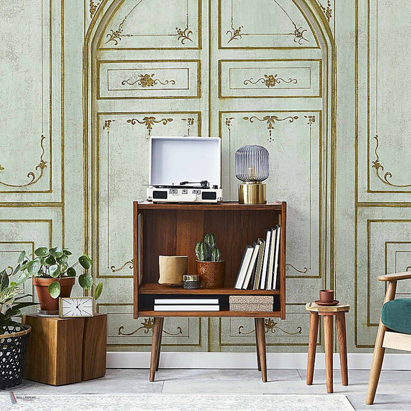 Lao Zi behang in Aloe van Coordonne — interieur