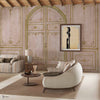 Lao Zi behang in Rose van Coordonne — interieur