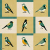 Like A Bird Tapete in Kumquat von Coordonne