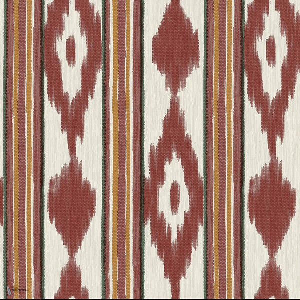 Lloseta wallpaper in Wine by Coordonne