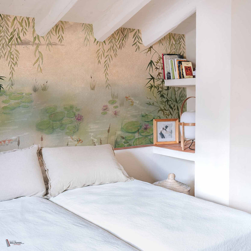 Lotus Textile papier peint en Spring de Coordonne — intérieur