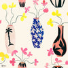 Lydia Delgado - Vase of Paradise wallpaper in Ivory by Coordonne