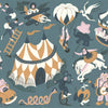 Magic Circus Tapete in Aquamarine von Coordonne