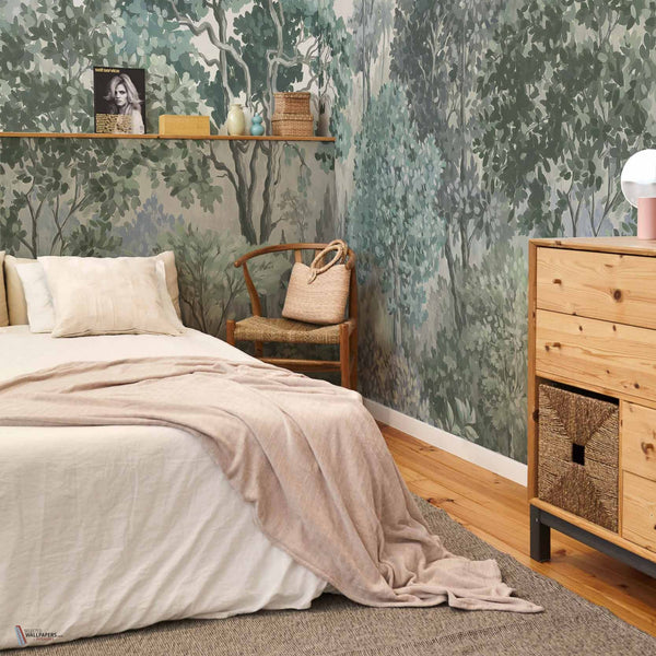 Minerva Textile Tapete in Swan von Coordonne — Interieur