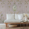 Mirto behang in Rose van Coordonne — interieur