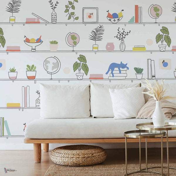 My Library wallpaper in Spring by Coordonne