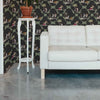 Neo-Bucolic wallpaper in Black by Coordonne — interior