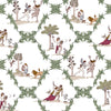 Neo-Bucolic wallpaper in White by Coordonne