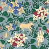Neo-Flowery wallpaper in Blue by Coordonne