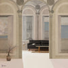 Neo-Lineale behang in Sunrise van Coordonne — interieur