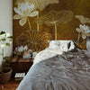 Nympha Metallics Tapete in Gold von Coordonne