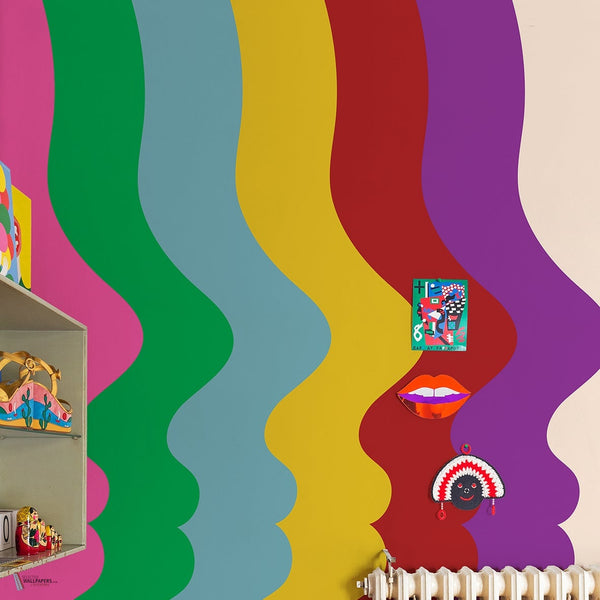 Olimpia Zagnoli - Repetita Luvant wallpaper by Coordonne